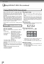 Preview for 22 page of Toshiba SD-5010 Owner'S Manual