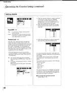 Preview for 42 page of Toshiba SD-5109 Owner'S Manual