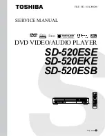 Preview for 114 page of Toshiba SD-520EKE Service Manual