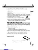 Preview for 3 page of Toshiba SD-590E Owner'S Manual