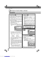 Preview for 36 page of Toshiba SD-590E Owner'S Manual