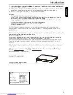 Preview for 3 page of Toshiba SD-590KY Owner'S Manual