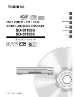 Preview for 1 page of Toshiba SD-5915 Owner'S Manual