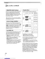 Preview for 10 page of Toshiba SD-5970SC Owner'S Manual