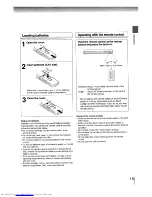 Preview for 15 page of Toshiba SD-5970SC Owner'S Manual