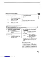 Preview for 29 page of Toshiba SD-5970SC Owner'S Manual