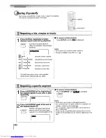 Preview for 36 page of Toshiba SD-5970SC Owner'S Manual