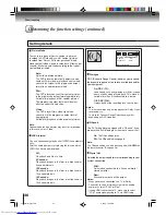 Preview for 36 page of Toshiba SD-5980 Owner'S Manual