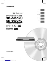 Toshiba SD-6000KC Owner'S Manual preview