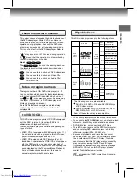 Preview for 7 page of Toshiba SD-6000KC Owner'S Manual