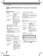 Preview for 26 page of Toshiba SD-6000KC Owner'S Manual