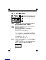 Preview for 2 page of Toshiba SD-6100KU Owner'S Manual