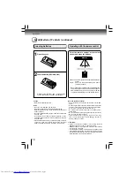 Preview for 10 page of Toshiba SD-6100KU Owner'S Manual