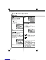 Preview for 30 page of Toshiba SD-6100KU Owner'S Manual