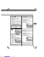 Preview for 33 page of Toshiba SD-6100KU Owner'S Manual