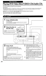 Предварительный просмотр 20 страницы Toshiba SD-6109C Owner'S Manual