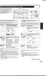 Предварительный просмотр 23 страницы Toshiba SD-6109C Owner'S Manual