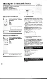 Предварительный просмотр 28 страницы Toshiba SD-6109C Owner'S Manual