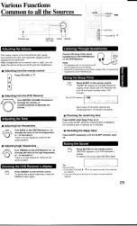 Предварительный просмотр 29 страницы Toshiba SD-6109C Owner'S Manual