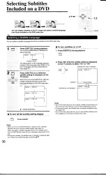 Предварительный просмотр 38 страницы Toshiba SD-6109C Owner'S Manual