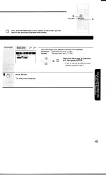 Предварительный просмотр 49 страницы Toshiba SD-6109C Owner'S Manual