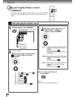 Предварительный просмотр 42 страницы Toshiba SD-6200 Owner'S Manual