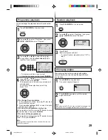 Предварительный просмотр 29 страницы Toshiba SD-63HK Owner'S Manual