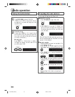 Preview for 36 page of Toshiba SD-63HK Owner'S Manual