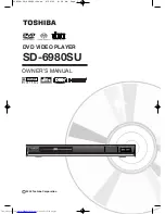 Toshiba SD-6980 Owner'S Manual preview