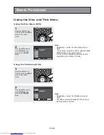 Preview for 28 page of Toshiba SD-6980SU Owner'S Manual