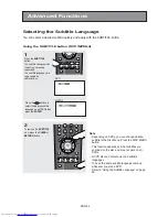 Preview for 34 page of Toshiba SD-6980SU Owner'S Manual