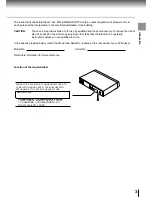 Preview for 3 page of Toshiba SD 700 - Region Free Multi-Format All DVD Player. Progressive Scan Owner'S Manual