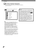 Preview for 19 page of Toshiba SD 700 - Region Free Multi-Format All DVD Player. Progressive Scan Owner'S Manual