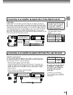 Preview for 20 page of Toshiba SD 700 - Region Free Multi-Format All DVD Player. Progressive Scan Owner'S Manual