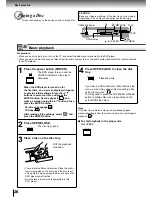 Preview for 24 page of Toshiba SD 700 - Region Free Multi-Format All DVD Player. Progressive Scan Owner'S Manual