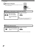 Preview for 26 page of Toshiba SD 700 - Region Free Multi-Format All DVD Player. Progressive Scan Owner'S Manual