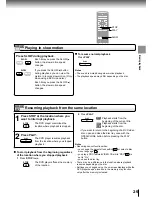 Preview for 27 page of Toshiba SD 700 - Region Free Multi-Format All DVD Player. Progressive Scan Owner'S Manual