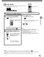 Preview for 38 page of Toshiba SD 700 - Region Free Multi-Format All DVD Player. Progressive Scan Owner'S Manual