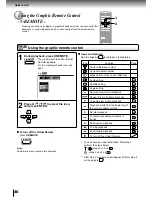 Preview for 42 page of Toshiba SD 700 - Region Free Multi-Format All DVD Player. Progressive Scan Owner'S Manual