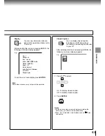 Preview for 49 page of Toshiba SD 700 - Region Free Multi-Format All DVD Player. Progressive Scan Owner'S Manual