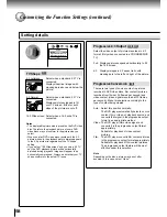 Preview for 53 page of Toshiba SD 700 - Region Free Multi-Format All DVD Player. Progressive Scan Owner'S Manual