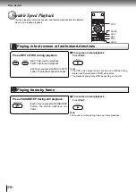 Предварительный просмотр 28 страницы Toshiba SD-770SR Owner'S Manual