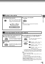 Предварительный просмотр 29 страницы Toshiba SD-770SR Owner'S Manual