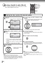 Предварительный просмотр 34 страницы Toshiba SD-770SR Owner'S Manual