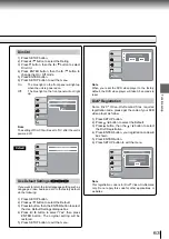 Предварительный просмотр 63 страницы Toshiba SD-770SR Owner'S Manual