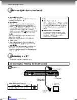 Предварительный просмотр 14 страницы Toshiba SD-780KY Owner'S Manual