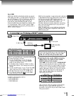 Предварительный просмотр 17 страницы Toshiba SD-780KY Owner'S Manual