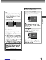 Предварительный просмотр 31 страницы Toshiba SD-780KY Owner'S Manual