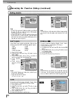 Preview for 32 page of Toshiba SD 890 - Hi-Def Multi Region 1080p Up-Converting HDMI All Code Zone Free DVD Player Owner'S Manual