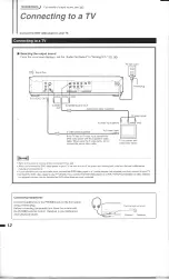 Предварительный просмотр 12 страницы Toshiba SD-9000 Owner'S Manual